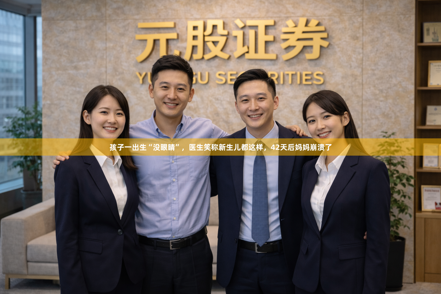 孩子一出生“没眼睛”，医生笑称新生儿都这样，42天后妈妈崩溃了
